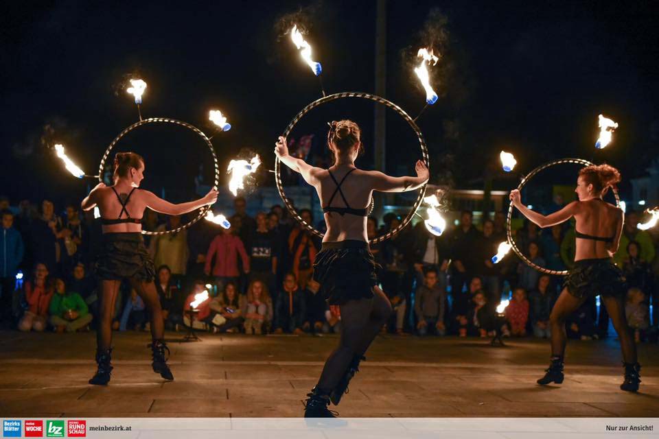 Anta Agni Fire Show Street Festival Murenschalk Austria