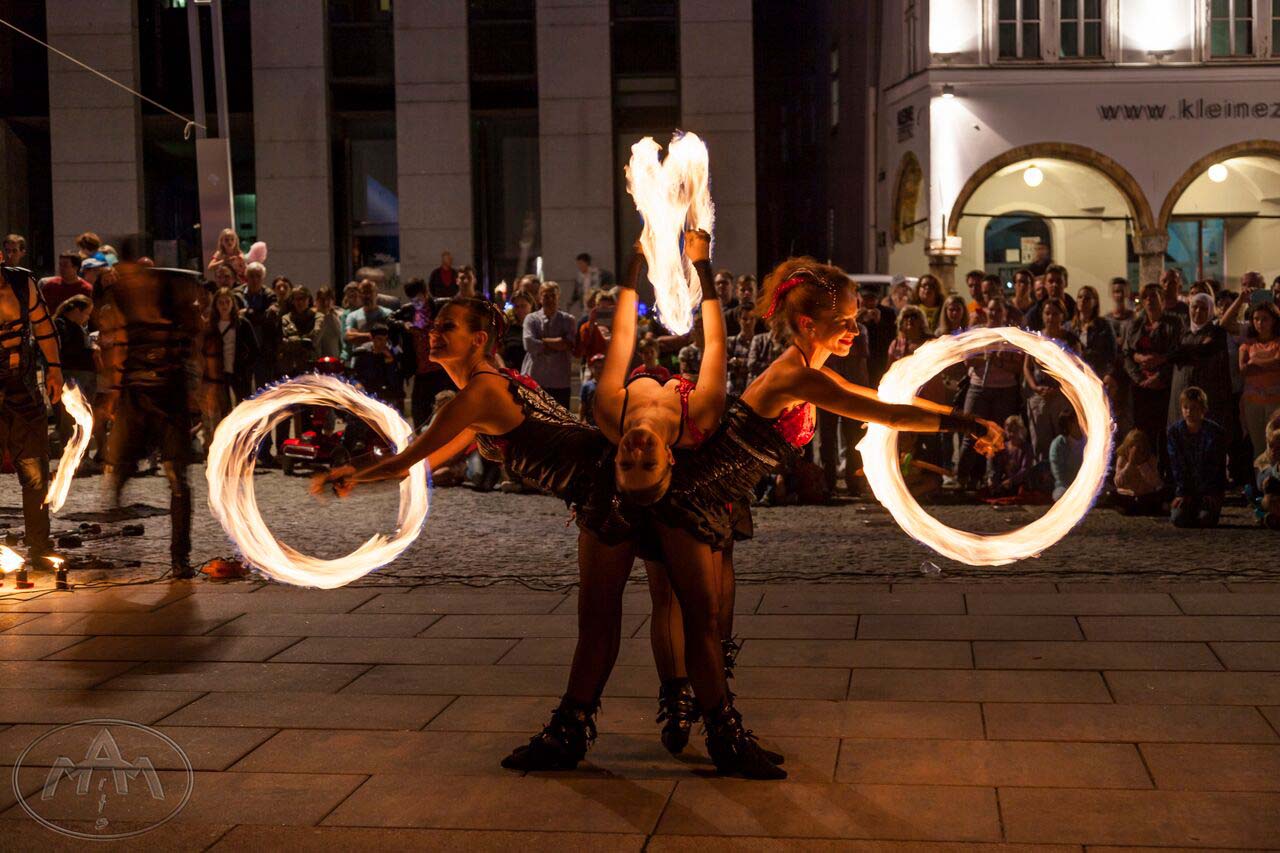 Anta Agni Fire Show Street Festival Murenschalk Austria