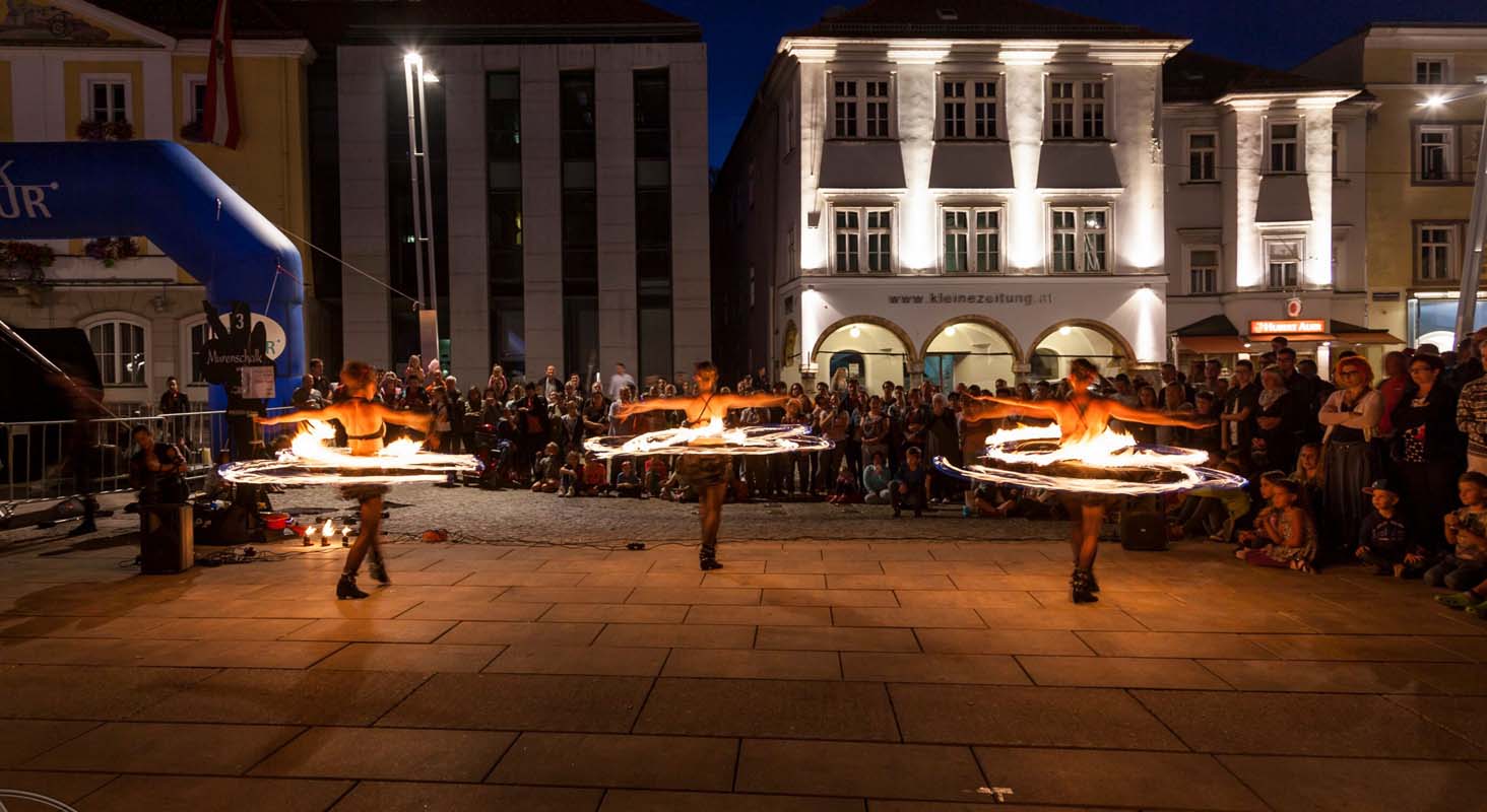 Anta Agni Fire Show Street Festival Murenschalk Austria
