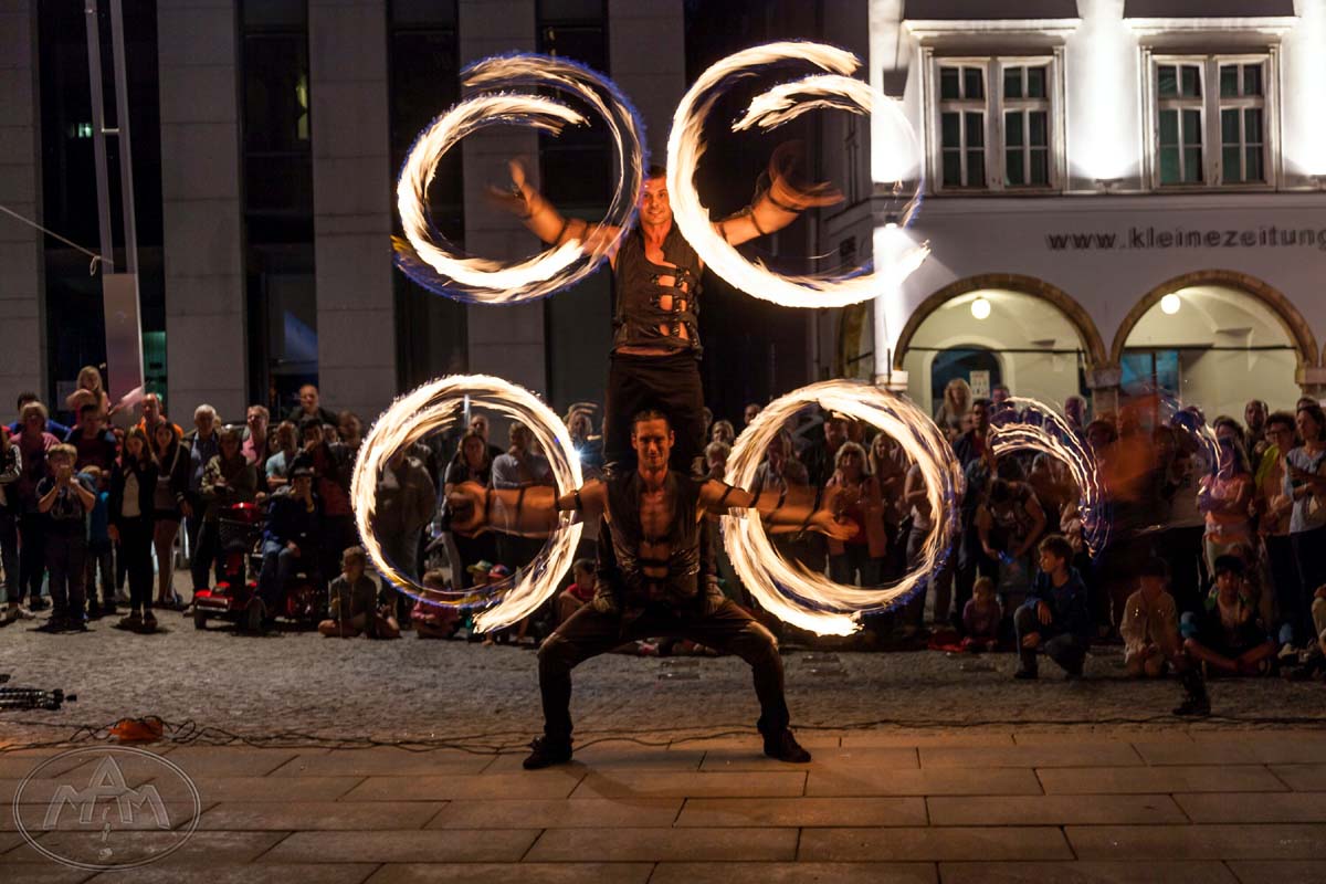 Anta Agni Fire Show Street Festival Murenschalk Austria