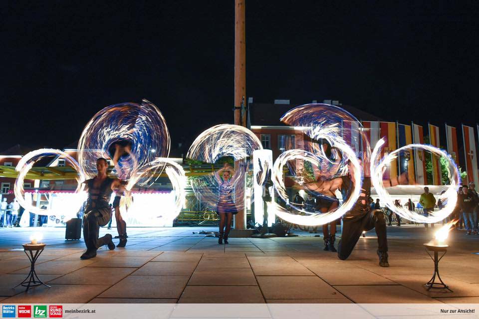 Anta Agni Fire Show Street Festival Murenschalk Austria