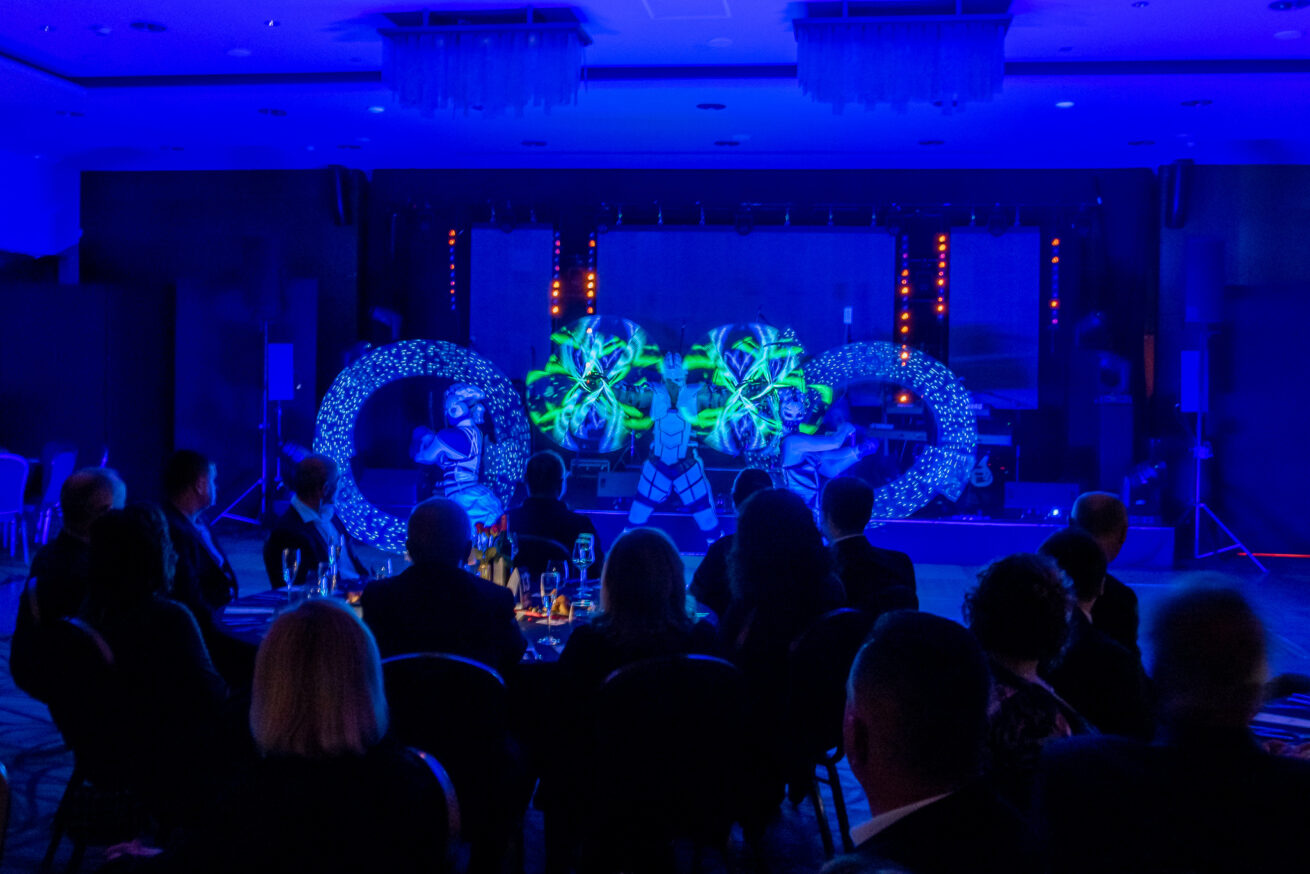 LED Light Show - Event Hotel Partizan